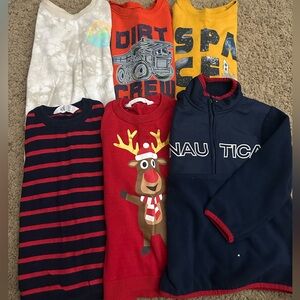 H&M Kids Red and Navy Sweatshirt Collection